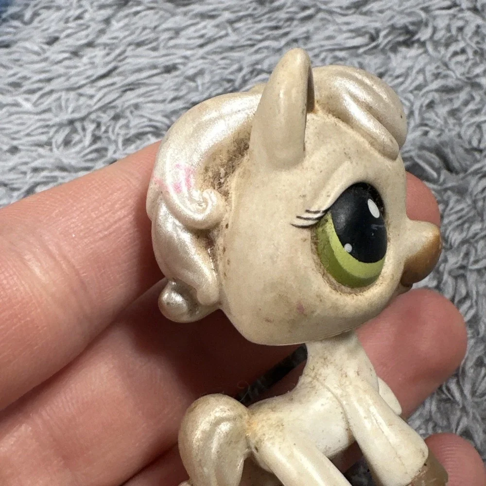HORSE #739 - Littlest Pet Shop - Hasbro LPS Vintage Figure Toy Dirty